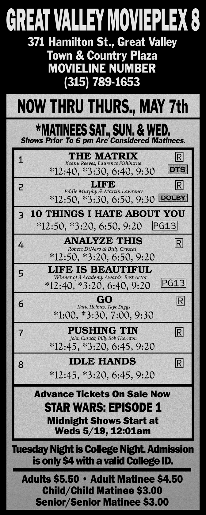 Great Valley Movieplex 8 Showtimes